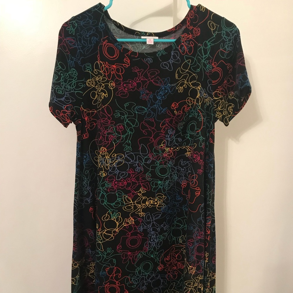 Lularoe Disney Minnie and Mickey doodle Carly